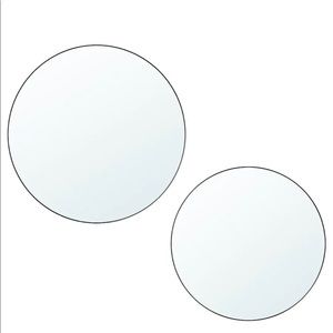 IKEA PLOMBO MIRROR SET OF TWO BRAND NEW